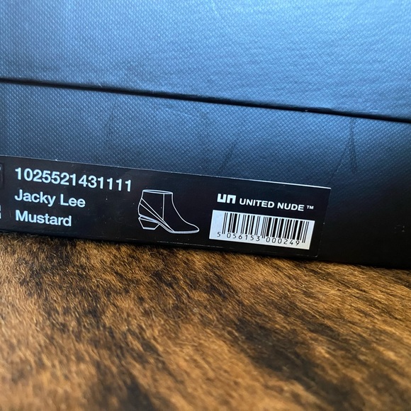 United Nude Jacky Lee Mustard Boots 37 - Picture 6 of 7